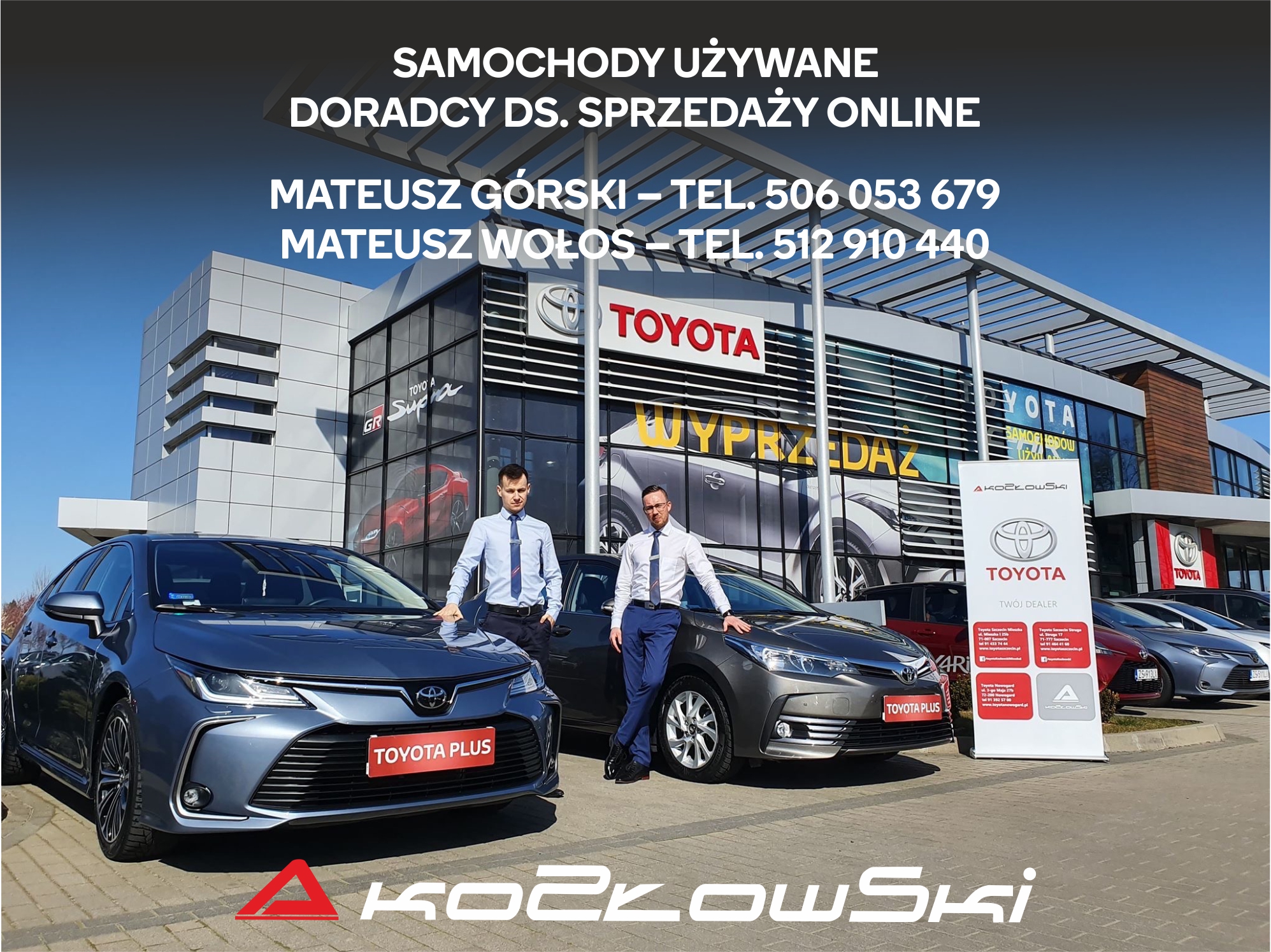 Toyota Kozłowski Szczecin Struga Autoryzowany salon i
